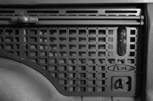 Ram TRX Bed Side Molle Panels - Passenger - Addictive Desert Designs - Full Set - Hammer Black - `21-`23